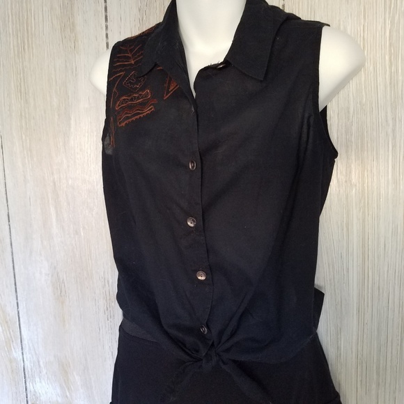 EUC sleeveless top M - Picture 2 of 6